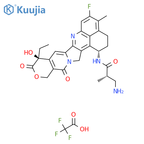 NH2-methylpropanamide-Exatecan TFA structure