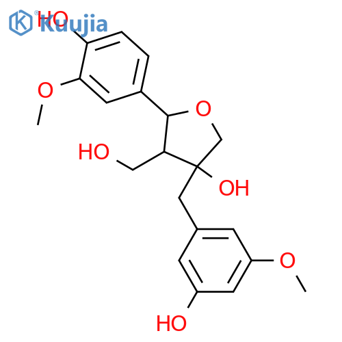 7,9'-Epoxy-8,8'-lignan-3,3',4,5',8',9-hexol; (7R*,8S*,8'R*)-form, 3,3'-Di-Me ether structure