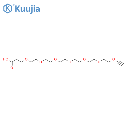 4,7,10,13,16,19,22-Heptaoxatetracos-23-ynoic acid structure