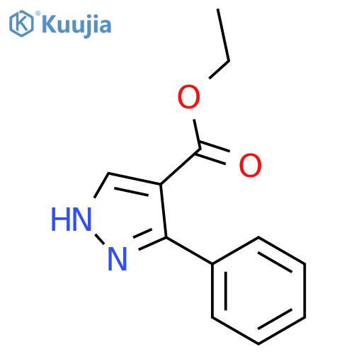 Ethyl 3-Phenylpyrazole-4-carboxylate structure
