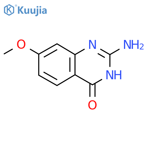 2-amino-7-methoxy-3,4-dihydroquinazolin-4-one structure