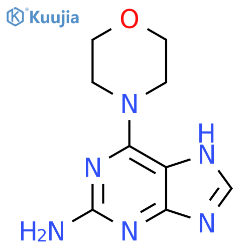 6-Morpholino-9H-purin-2-amine structure