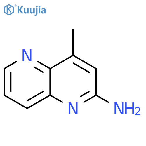 4-Methyl-1,5-naphthyridin-2-amine structure