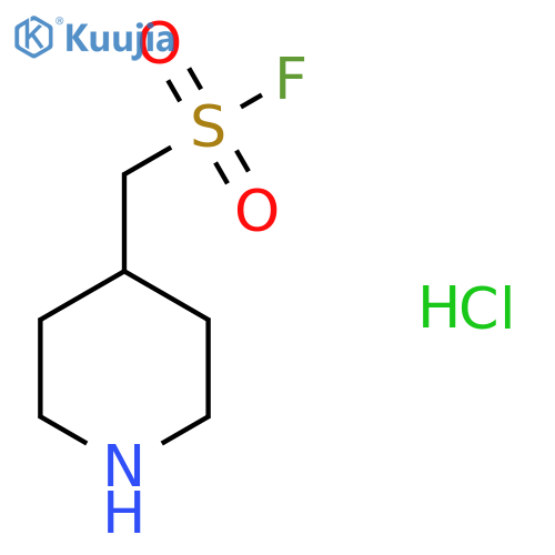 (Piperidin-4-yl)methanesulfonyl fluoride hydrochloride structure