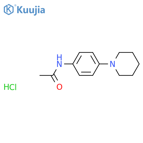 N-Acetyl 4-piperidinoaniline hcl structure