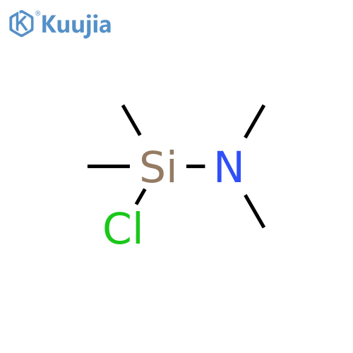 Silanamine,1-chloro-N,N,1,1-tetramethyl- structure