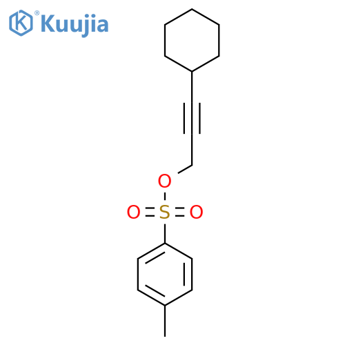 3-Cyclohexylprop-2-yn-1-yl 4-methylbenzene-1-sulfonate structure