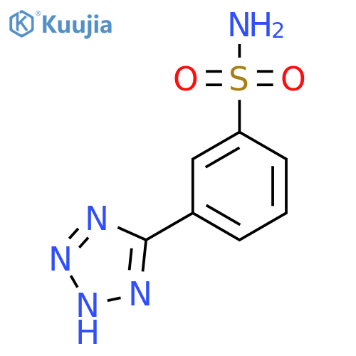 5-(3-Sulfamoylphenyl)-1h-1,2,3,4-Tetrazol-1-Ide structure