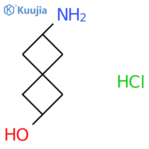 6-aminospiro[3.3]heptan-2-ol;hydrochloride structure