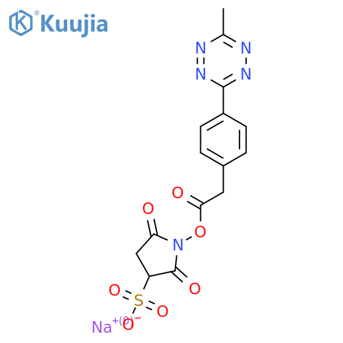 Methyltetrazine-Sulfo-NHS ester structure