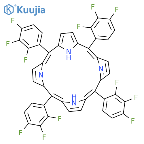 meso-Tetra (2,3,4-trifluorophenyl) porphine structure