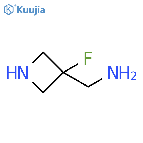 3-Azetidinemethanamine, 3-fluoro- structure