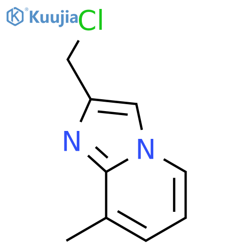 2-(Chloromethyl)-8-methylimidazo1,2-apyridine hydrochloride structure