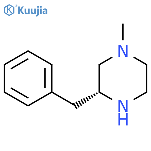 (3R)-3-benzyl-1-methyl-piperazine structure