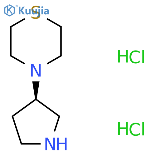 (R)-4-(Pyrrolidin-3-yl)thiomorpholine dihydrochloride structure