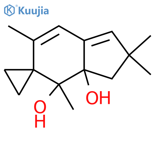 7,9-Illudadiene-2,3-diol; (2α,3β)-form structure