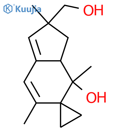 7,9-Illudadiene-3,13-diol; 3β-form structure