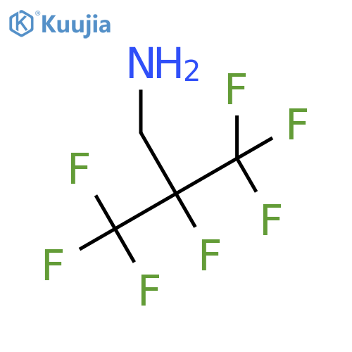 2,3,3,3-Tetrafluoro-2-(trifluoromethyl)propan-1-amine structure