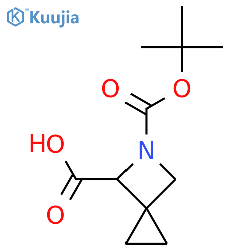 5-[(Tert-Butoxy)carbonyl]-5-azaspiro[2.3]hexane-4-carboxylic acid structure