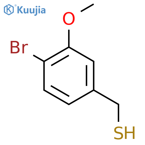 (4-Bromo-3-methoxyphenyl)methanethiol structure