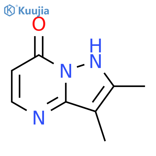 2,3-dimethyl-1H,7H-pyrazolo[1,5-a]pyrimidin-7-one structure