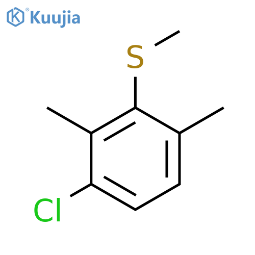 (3-Chloro-2,6-dimethylphenyl)(methyl)sulfane structure