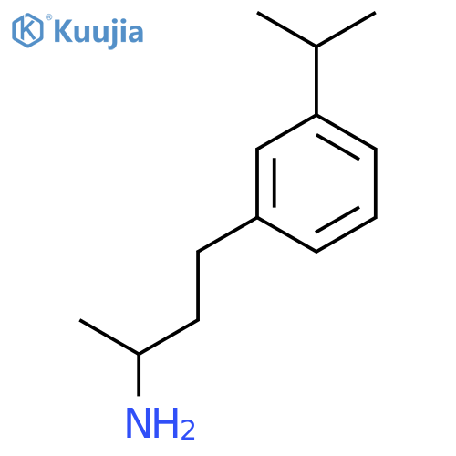 4-[3-(Propan-2-yl)phenyl]butan-2-amine structure