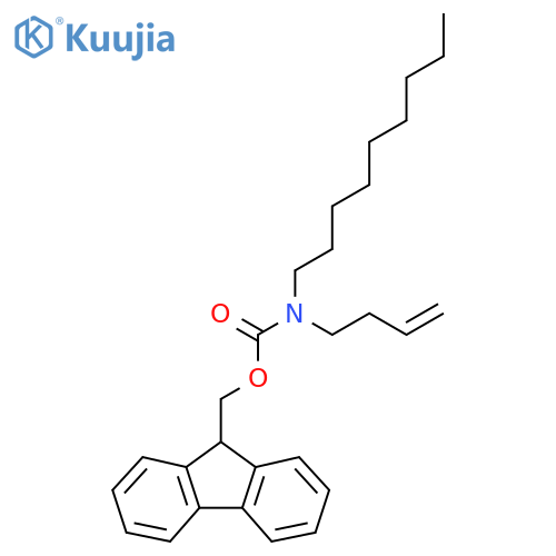 (9H-Fluoren-9-yl)methyl but-3-en-1-yl(nonyl)carbamate structure