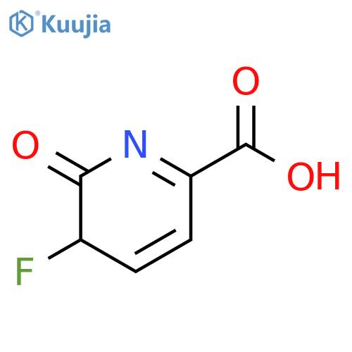 5-Fluoro-6-oxo-5,6-dihydropyridine-2-carboxylic Acid structure