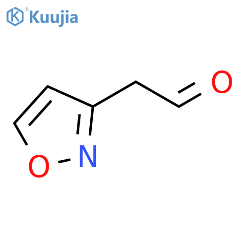 2-(isoxazol-3-yl)acetaldehyde structure
