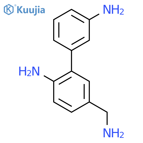 4-(Aminomethyl)-2-(3-aminophenyl)aniline structure