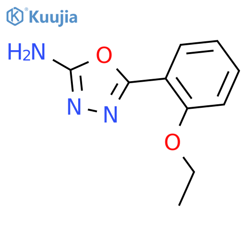 5-(2-Ethoxyphenyl)-1,3,4-oxadiazol-2-amine structure