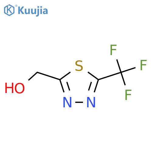 [5-(Trifluoromethyl)-1,3,4-thiadiazol-2-yl]methanol structure