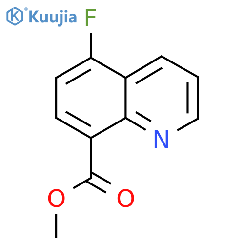 Methyl 5-fluoroquinoline-8-carboxylate structure
