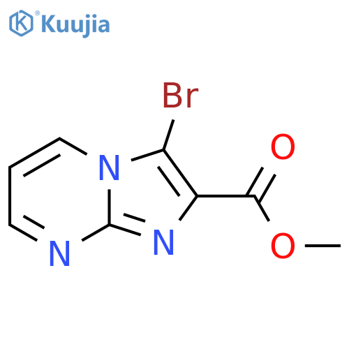 Methyl 3-bromoimidazo[1,2-a]pyrimidine-2-carboxylate structure