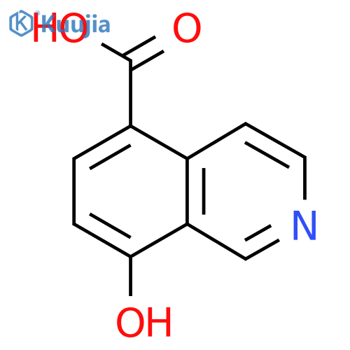 8-Hydroxy-isoquinoline-5-carboxylic acid structure