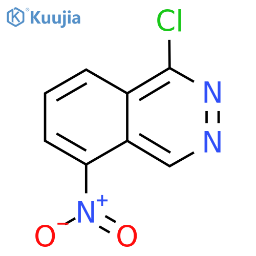 1-Chloro-5-nitrophthalazine structure