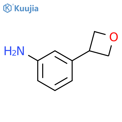 3-(oxetan-3-yl)aniline structure