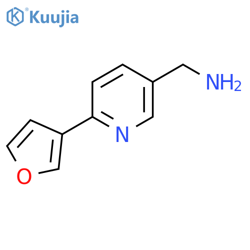 [6-(Furan-3-yl)pyridin-3-yl]methanamine structure
