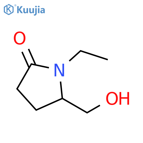 1-Ethyl-5-(hydroxymethyl)-2-pyrrolidinone structure