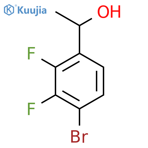 1-(4-Bromo-2,3-difluorophenyl)ethanol structure