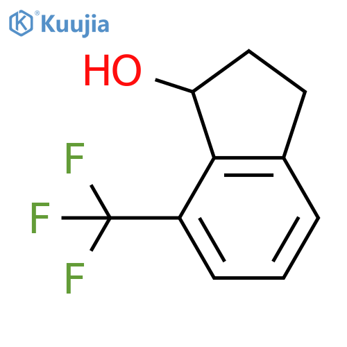 7-(Trifluoromethyl)-1-indanol structure