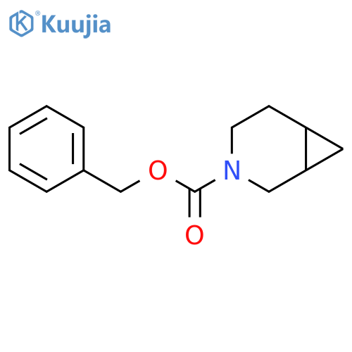 benzyl 3-aza-bicyclo[4.1.0]heptane-3-carboxylate structure