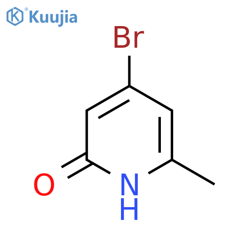 4-Bromo-6-methylpyridin-2-ol structure