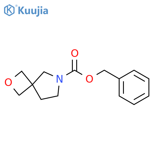 benzyl 2-oxa-6-azaspiro[3.4]octane-6-carboxylate structure