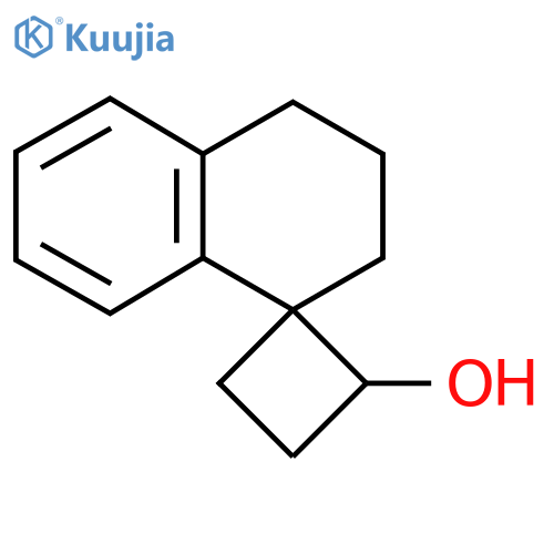 3',4'-Dihydro-2'H-spiro[cyclobutane-1,1'-naphthalen]-2-OL structure