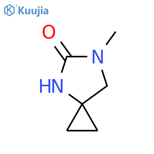 6-Methyl-4,6-diazaspiro[2.4]heptan-5-one structure