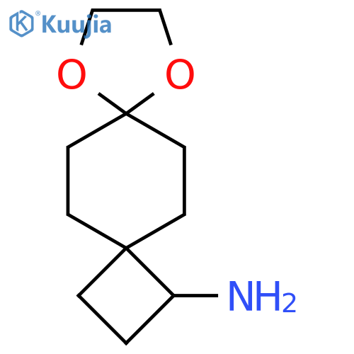 1-Aminospiro[3.5]nonan-7-one ethylene glycol acetal structure