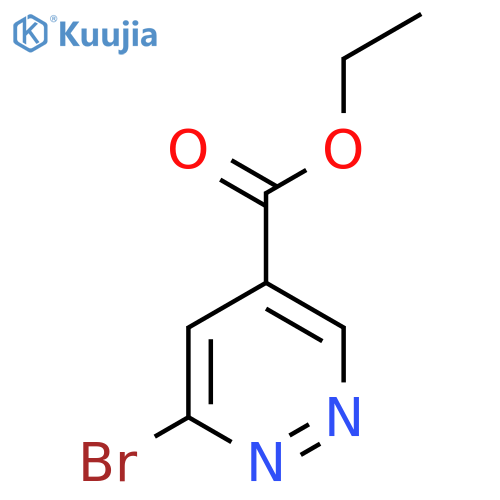 Ethyl 6-bromopyridazine-4-carboxylate structure