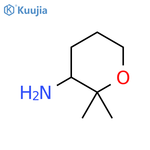 2,2-Dimethyltetrahydro-2H-pyran-3-amine structure